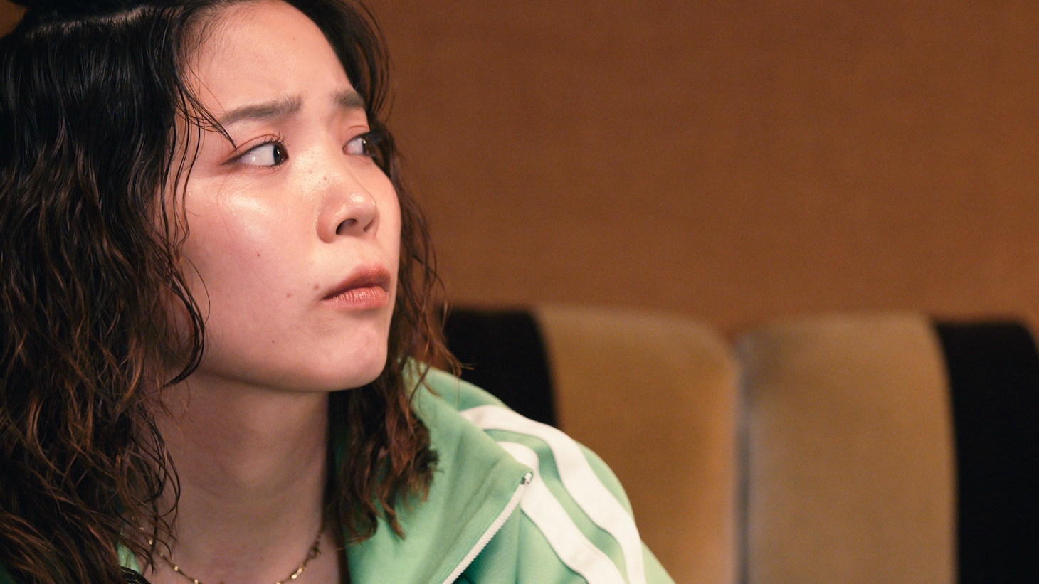 「夜中のポップコーン」場面写真。笠松遥未演じる三澤喜子