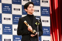 2025年 第99回キネマ旬報ベスト・テン表彰式より、新人男優賞を受賞した「見はらし世代」の黒崎煌代