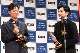2025年 第99回キネマ旬報ベスト・テン表彰式より、左から李相日、吉沢亮