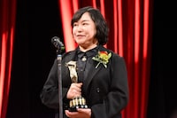 2025年 第99回キネマ旬報ベスト・テン表彰式より、「国宝」で日本映画脚本賞を受賞した奥寺佐渡子