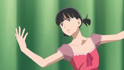 「パリに咲くエトワール」場面カット。バレエをする千鶴（CV：嵐莉菜）