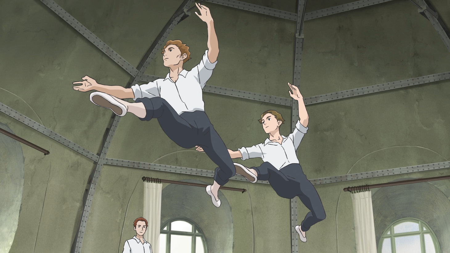 「パリに咲くエトワール」のバレエシーン