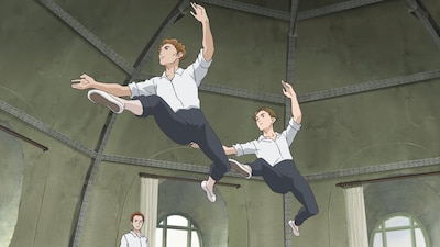 「パリに咲くエトワール」のバレエシーン