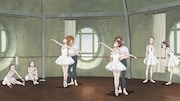 「パリに咲くエトワール」のバレエシーン