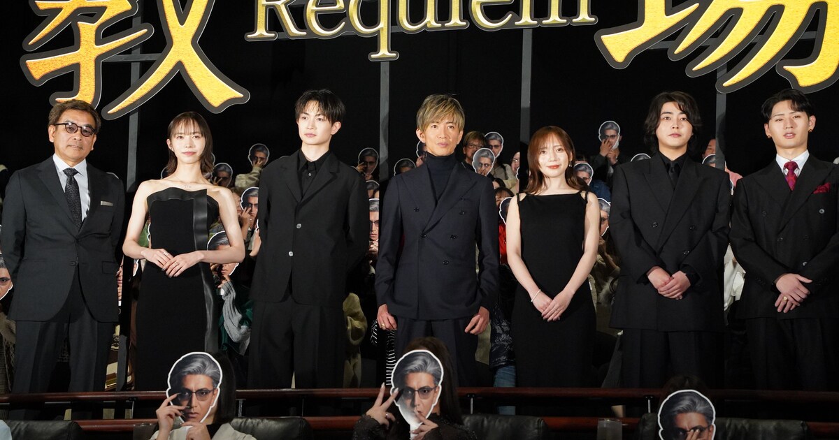 教場」木村拓哉が綱啓永・齊藤京子らの本気に感謝、猪狩蒼弥の掛け声で 