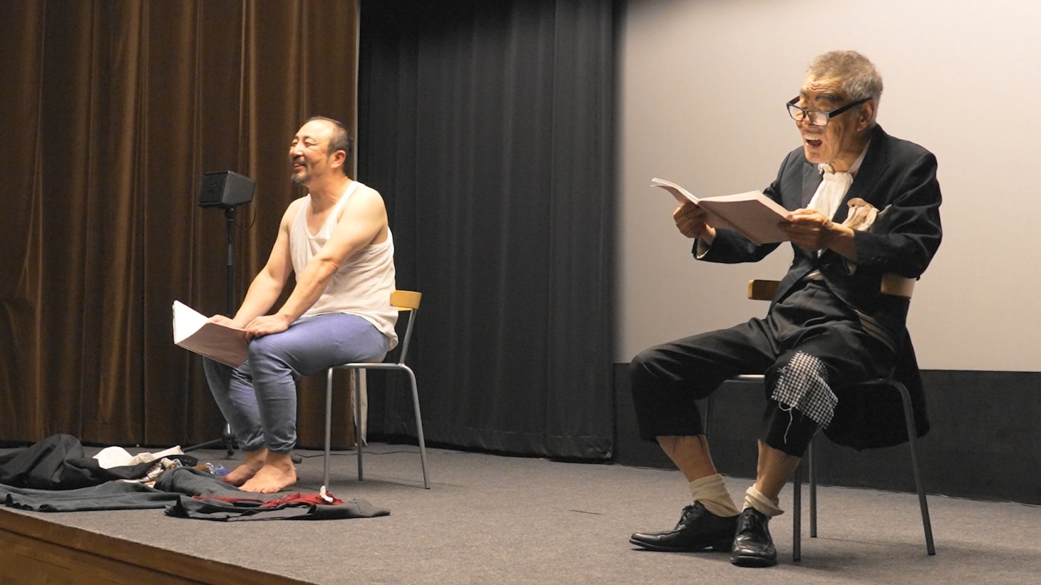 「今は昔、栄養映画館の旅」場面写真