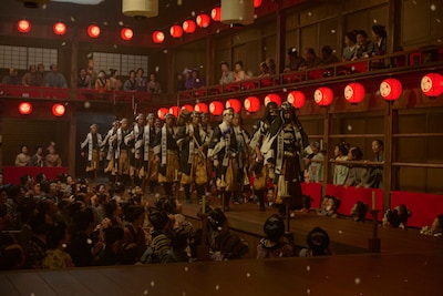 「木挽町のあだ討ち」の劇中歌舞伎「仮名手本忠臣蔵」の場面より