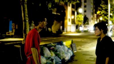 「焼け石と雨粒」場面写真