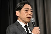映画「災 劇場版」公開記念舞台挨拶に登壇した香川照之
