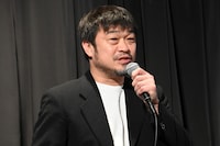 映画「災 劇場版」公開記念舞台挨拶に登壇した竹原ピストル