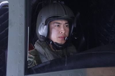 「3.11～東日本大震災15年 福島第一原発事故 命の戦い～」より、戸塚純貴演じる陸上自衛隊員・山岡義幸