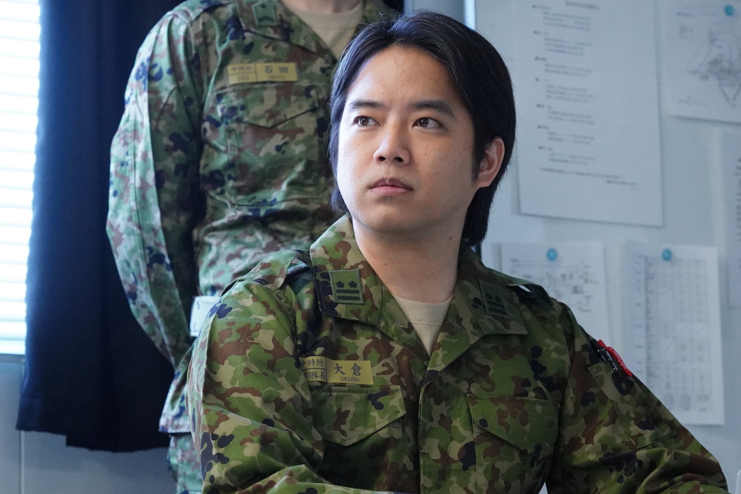 「3.11～東日本大震災15年 福島第一原発事故 命の戦い～」より、三浦貴大演じる陸上自衛隊員・大倉達也