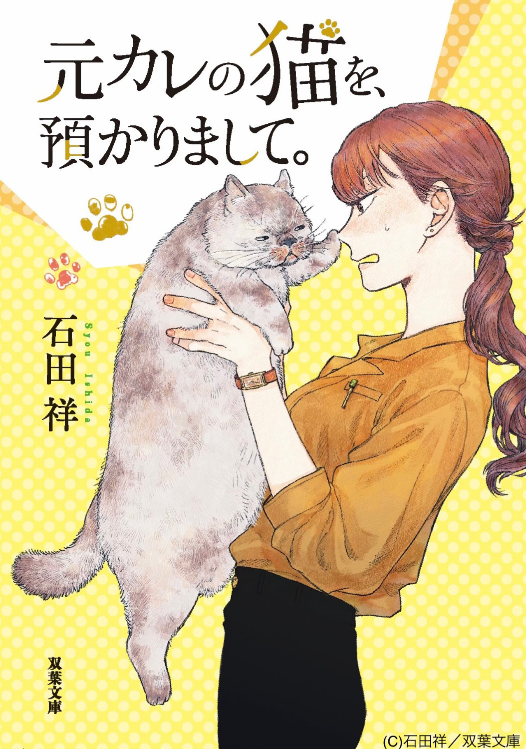 「元カレの猫を、預かりまして。」原作書影 ©︎石田祥／双葉文庫