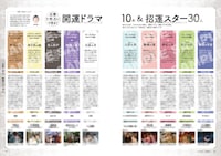 シュー・カイ（許凱）やフー・ゴー（胡歌）が登場する「五季十色占いで見る開運ドラマ10本＆招運スター30人」。読者自身の運勢も占いながら開運ドラマやスターがチェックできる