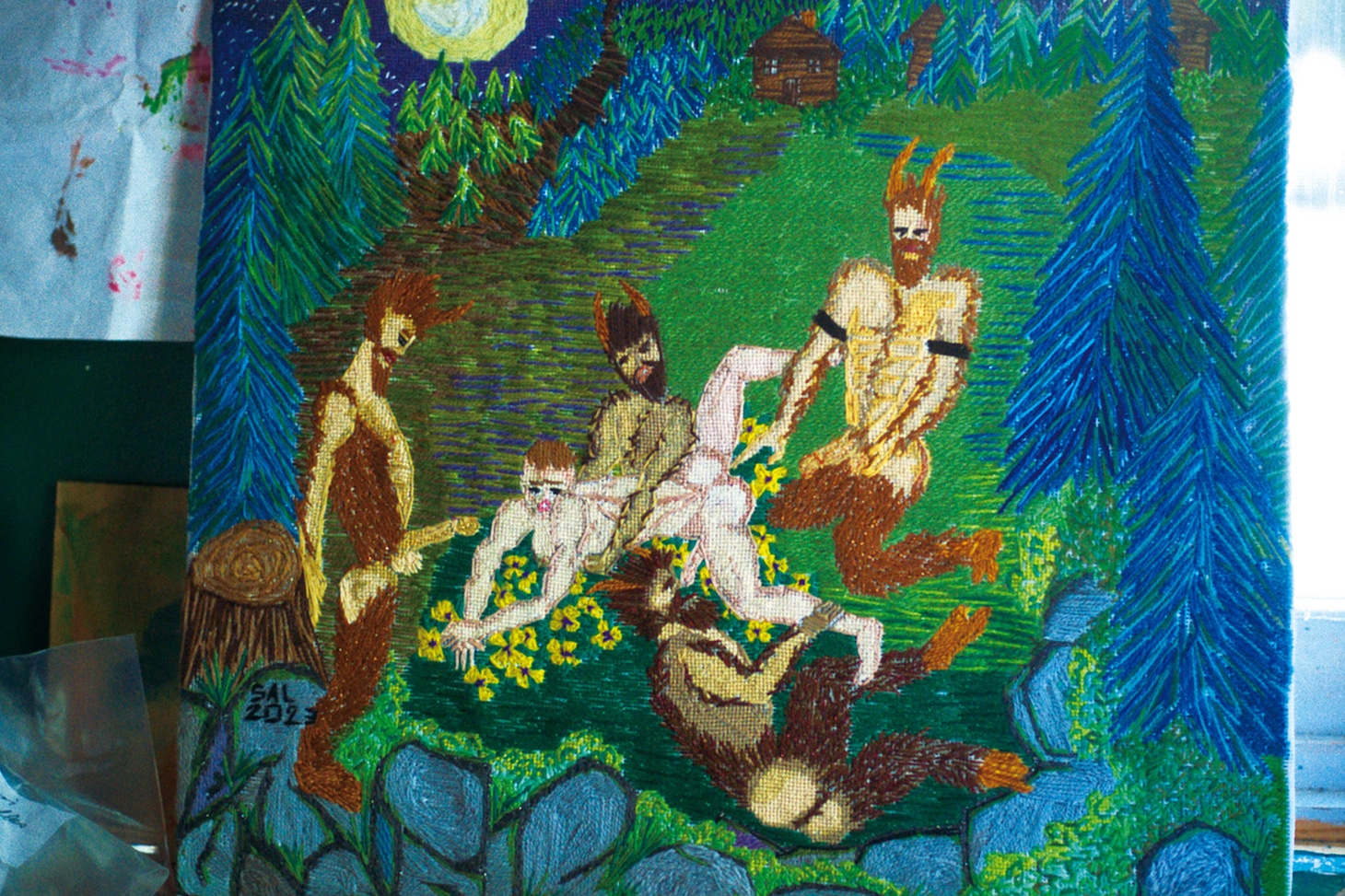 映画「ドランクヌードル」場面写真