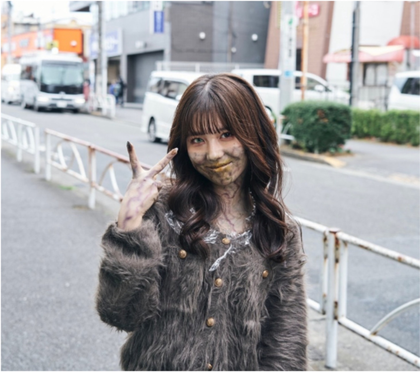 「ゾンビ1/2 ～Right Side of the Living Dead～」でギャル役を担ったせきぐちりさ