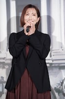 「パリに咲くエトワール」完成披露試写会に登壇した名塚佳織