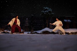 吉沢亮・市村正親ら「木挽町のあだ討ち」を鑑賞、雪が舞う仇討ちシーンも解禁