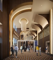 3月28日に開業を控える東京・TOHOシネマズ 大井町のロビー内のイメージ