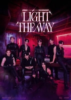 「ATEEZ VR CONCERT : LIGHT THE WAY」ビジュアル ©2025 KQ ENTERTAINMENT CO.,LTD. & AmazeVR Korea, Inc.