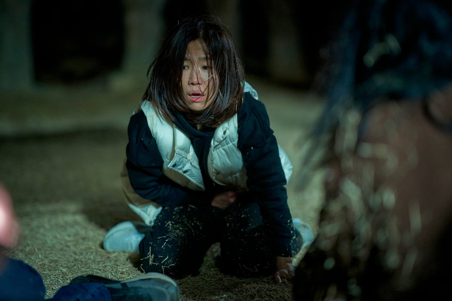 「白い車に乗った女」場面写真