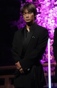 ドラマ「ちるらん 新撰組鎮魂歌」の制作発表イベントに登壇した綾野剛