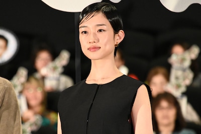 映画「しあわせな選択」ジャパンプレミアに登壇した河合優実