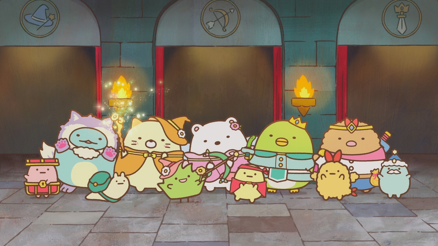 「映画 すみっコぐらし 空の王国とふたりのコ」場面カット