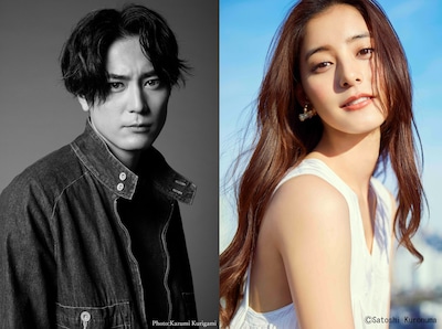 左から間宮祥太朗、新木優子