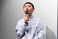 「災 劇場版」Q&Aに登壇した関友太郎