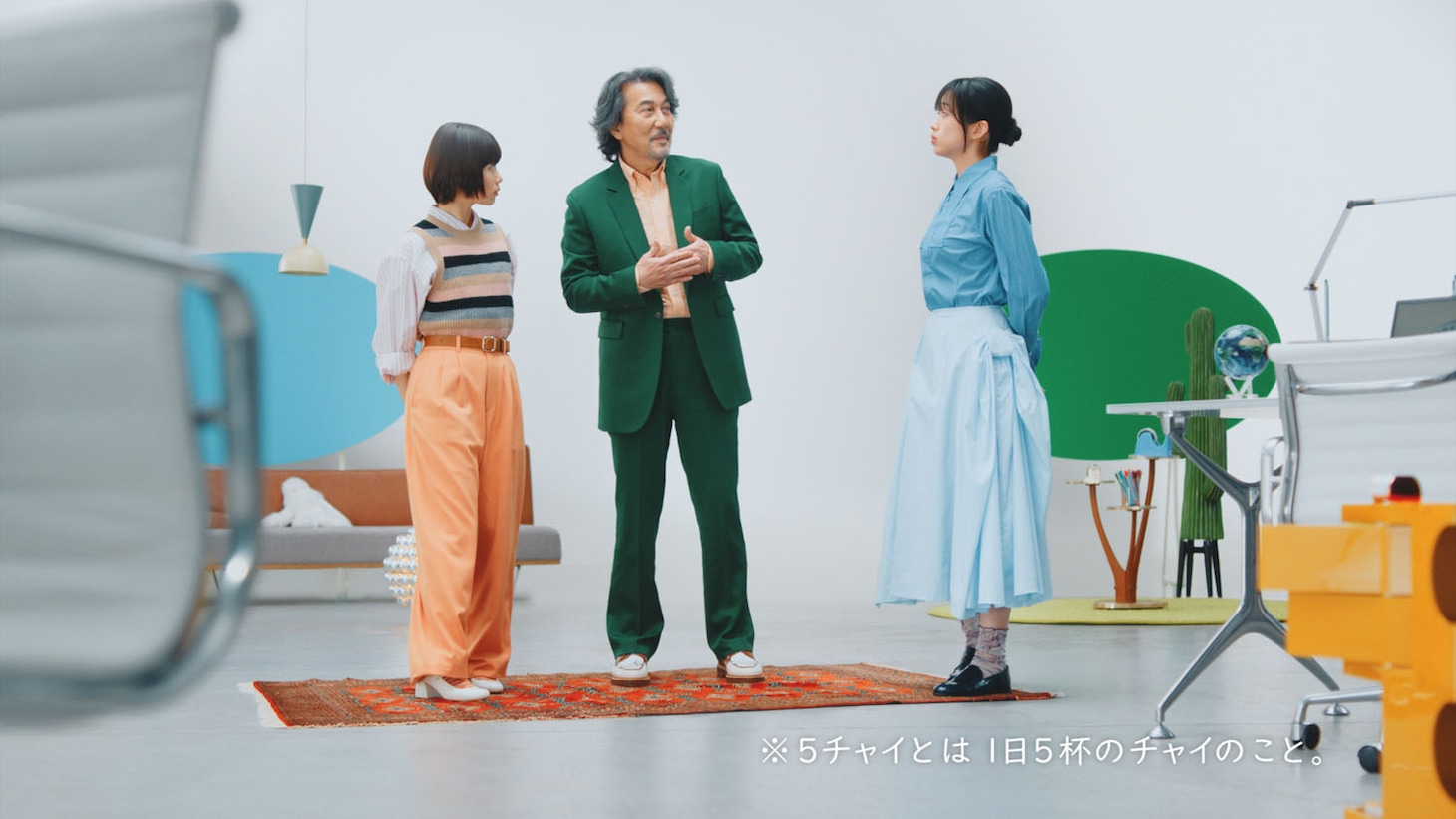 テレビCM「宇宙人姉妹社／インド」篇より