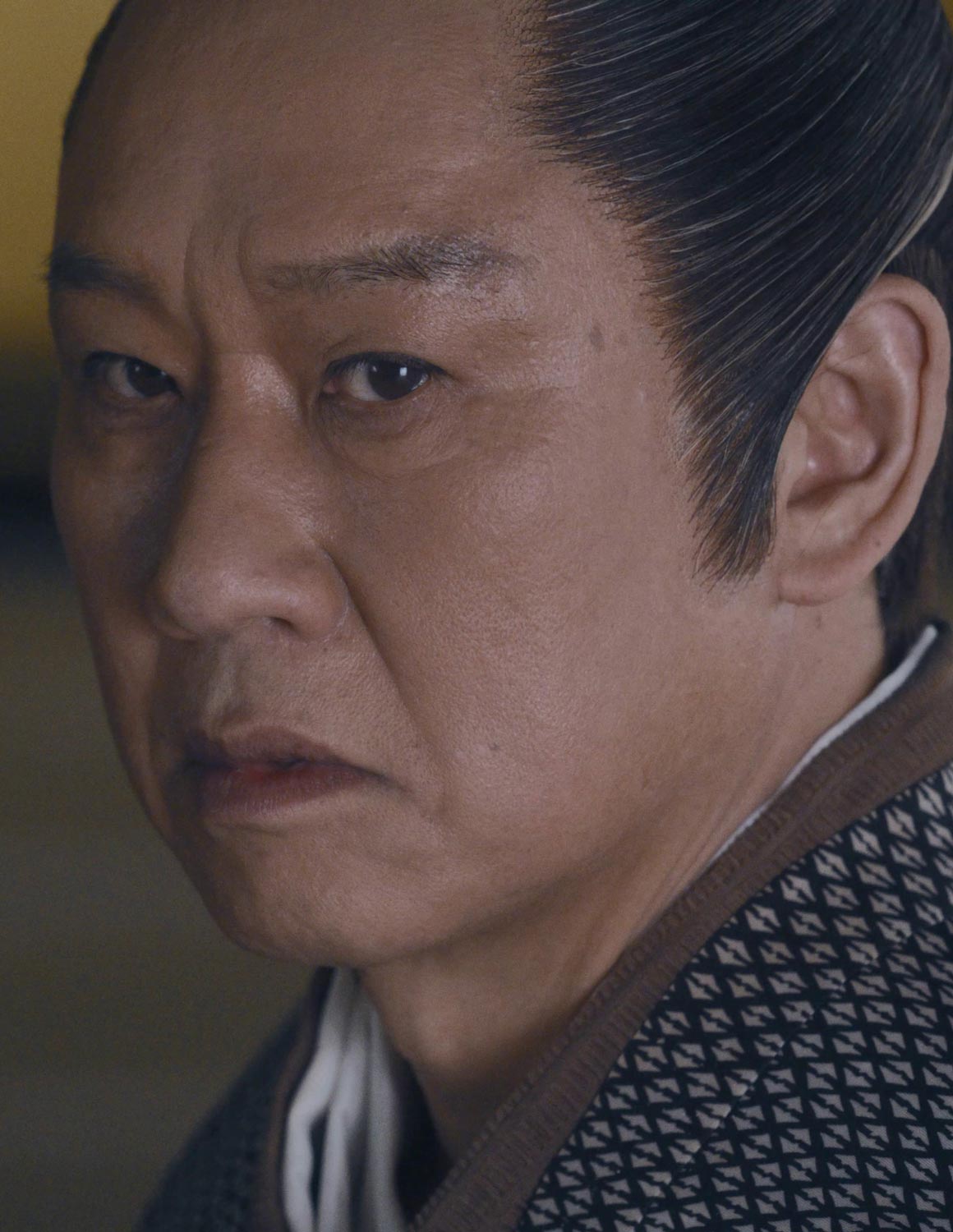 長谷川博己主演の時代劇「眠狂四郎」より、西村まさ彦演じる水野忠成