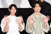 「GEMNIBUS vol.2」完成報告会より、「ソニックビート」キャストの西垣匠（右）と山﨑天（左）