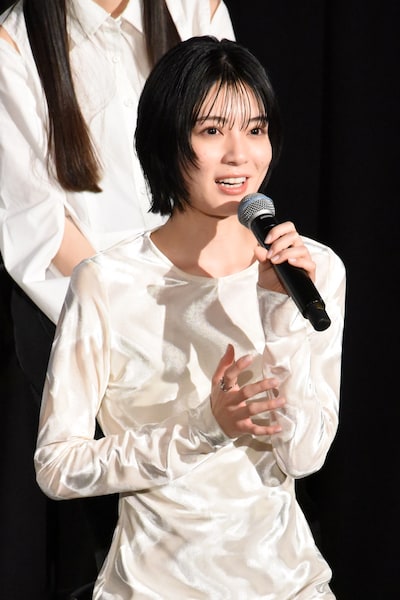 「GEMNIBUS vol.2」完成報告会より、「顔のない街」キャストの吉田美月喜