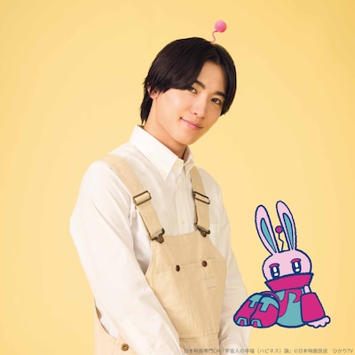 「宇宙人の幸福（ハピネス）論」より、聴覚族・ミミル役の桜木雅哉