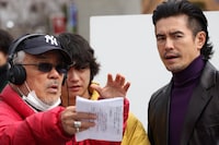 「国境」メイキング写真