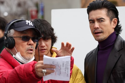 「国境」メイキング写真