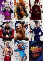 「ストリートファイター／ザ・ムービー」キャラクターポスター一覧