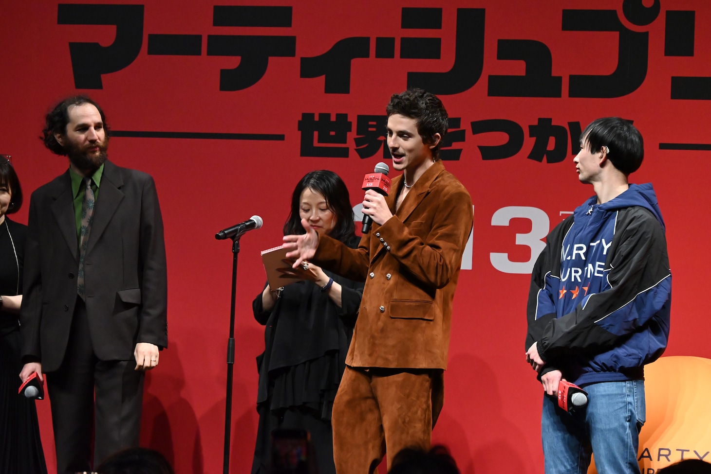 「マーティ・シュプリーム 世界をつかめ」ジャパンプレミアの様子