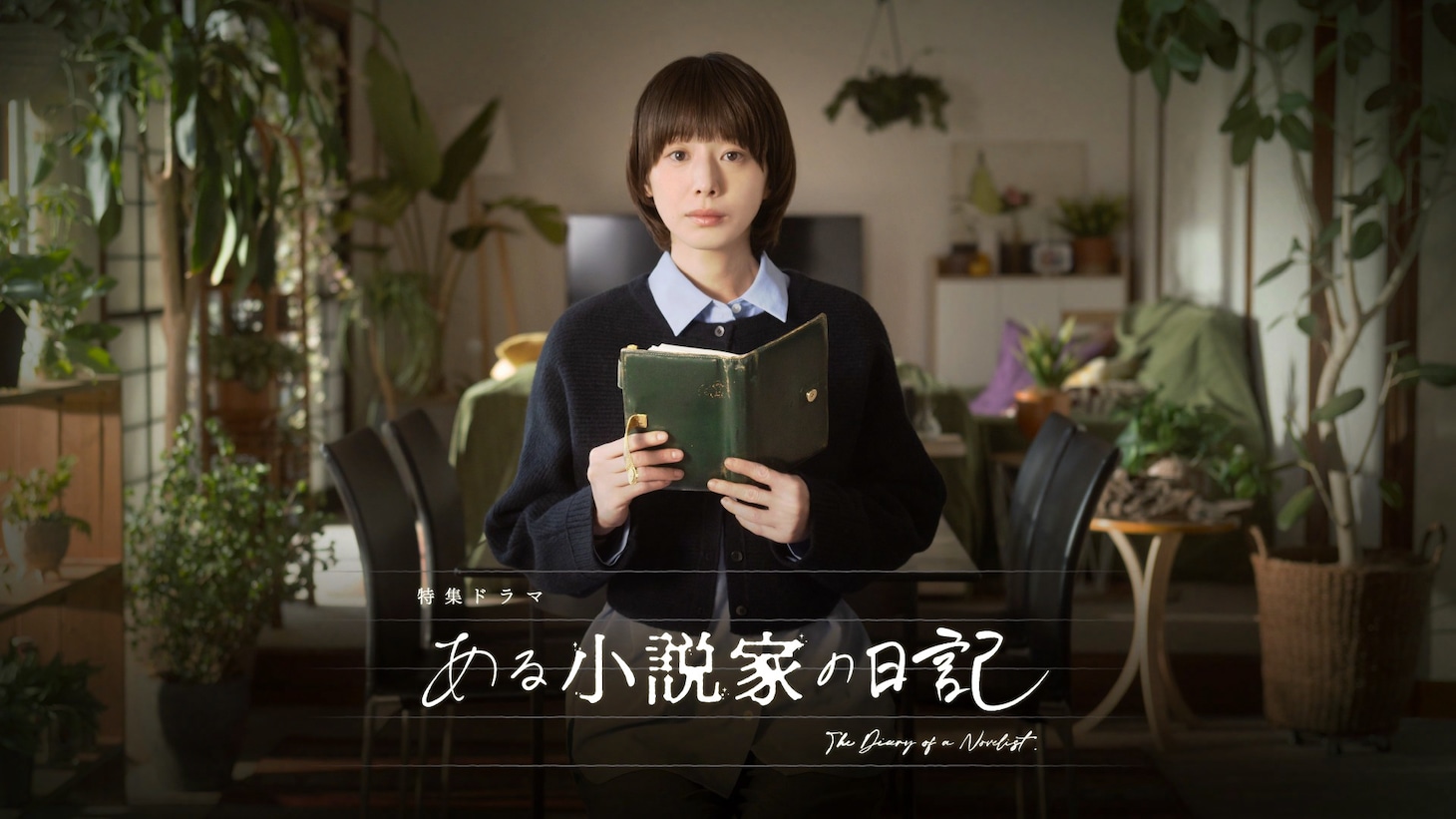 特集ドラマ「ある小説家の日記」ビジュアル
