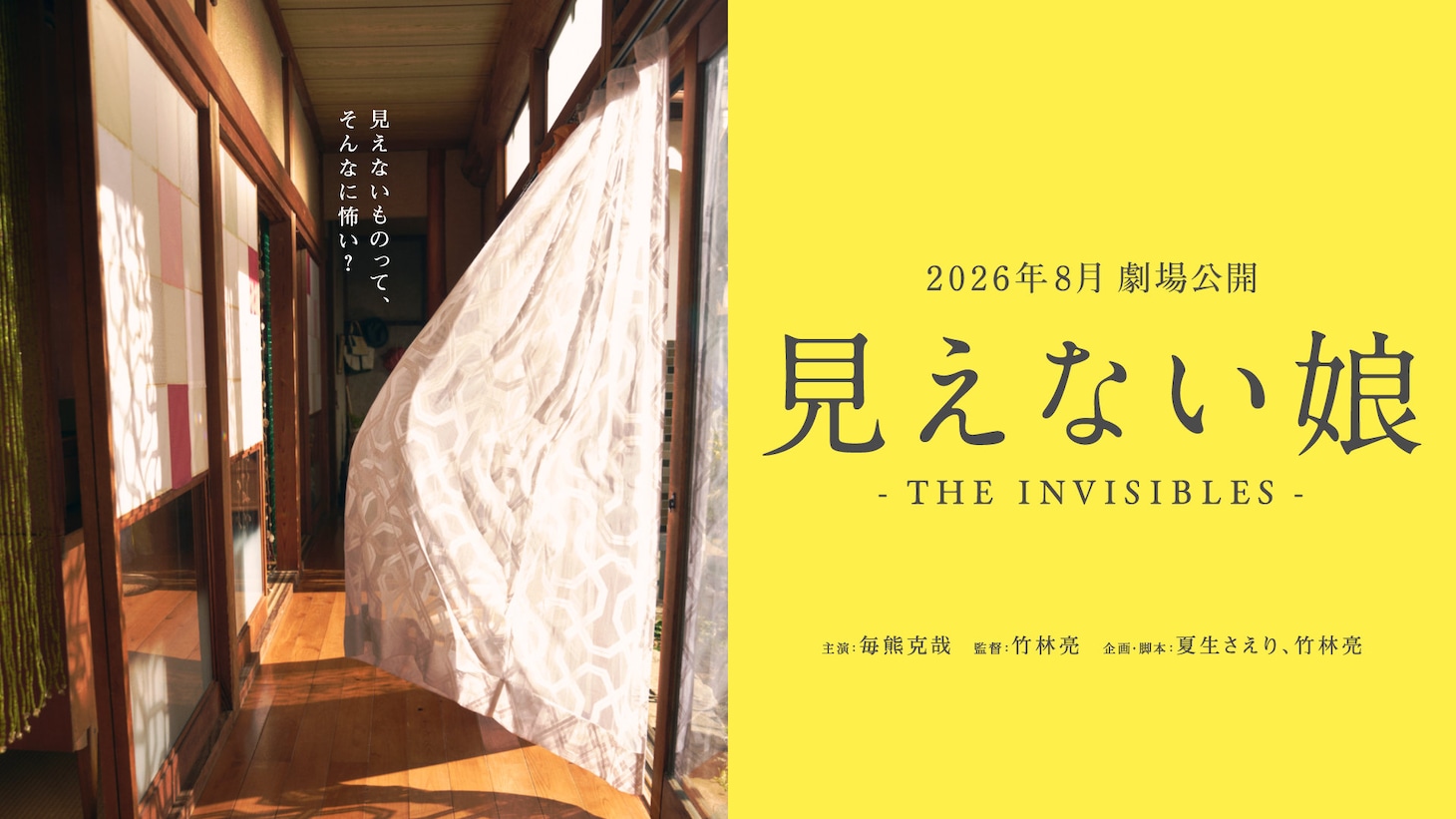 「見えない娘 THE INVISIBLES」ビジュアル