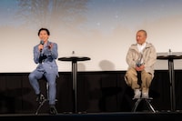 「JT RRP 新カテゴリ商品発表会」の様子。左から戸塚純貴、大根仁