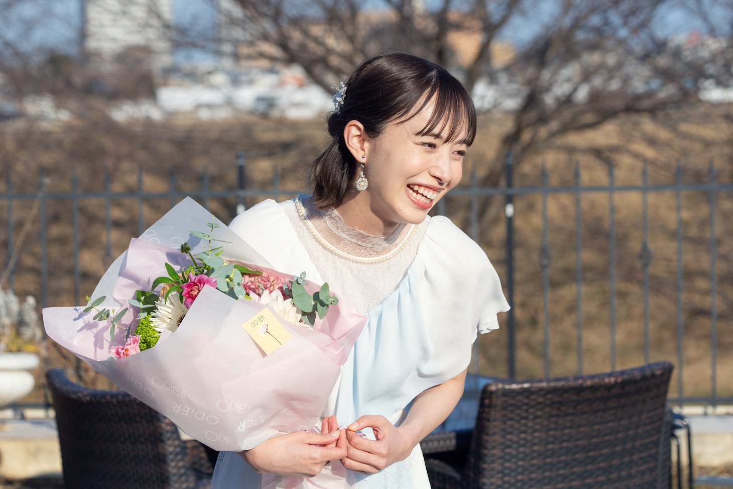 ドラマ「ぜんぶ、あなたのためだから」をクランクアップした、井桁弘恵