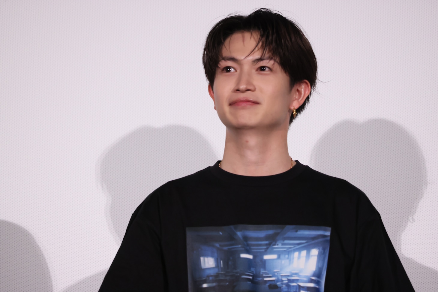 東京・TOHOシネマズ 日比谷で行われた「教場 Reunion / Requiem」一気見上映の舞台挨拶に登壇した綱啓永