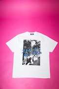 「ストリート・キングダム 自分の音を鳴らせ。」×HYSTERIC GLAMOURのスペシャルコラボレーションTシャツ（ホワイト / 税込1万6500円）