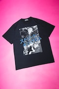 「ストリート・キングダム 自分の音を鳴らせ。」×HYSTERIC GLAMOURのスペシャルコラボレーションTシャツ（ブラック / 税込1万6500円）