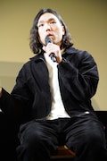 映画「90メートル」試写会のトークイベントに登壇した監督・中川駿