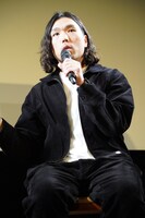 映画「90メートル」試写会のトークイベントに登壇した監督・中川駿