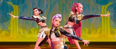 Netflix映画「KPOPガールズ! デーモン・ハンターズ」場面カット