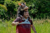 「俺たちのアナコンダ」場面写真。ジャック・ブラック演じるダグ